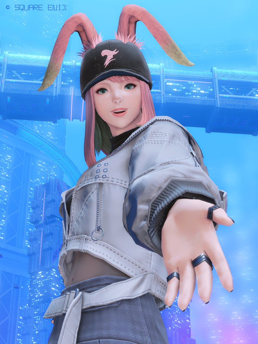 pekepeke51's tweet image. 久々に
はらぺこ🐰がお昼をお知らせいたします🍜

お昼だーよー！
#3shineViera #FF14SS #ヴィエラ