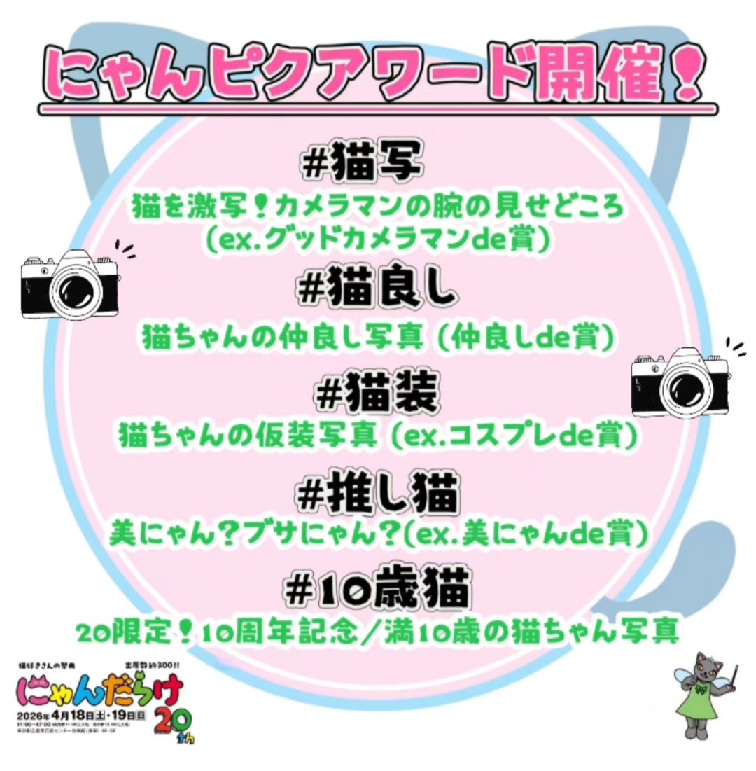 猫好きさんの祭典 にゃんだらけ【公式】X tweet media