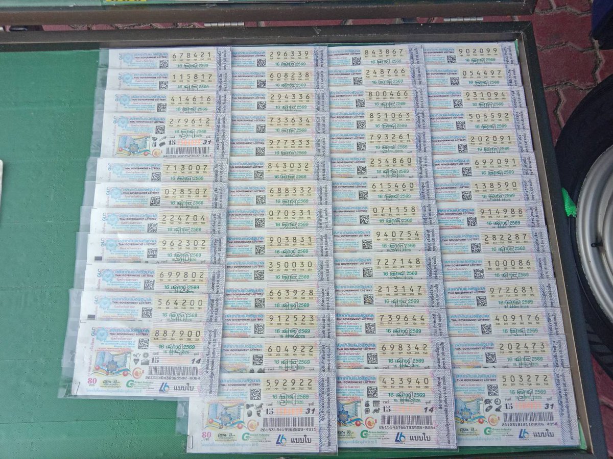 ขายหวยแถมหีแม่ค้า(แอบแฟนเล่น) tweet media