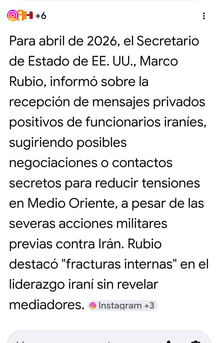 CarrilloNeira's tweet photo. @Sergie_exe @AlertaNews24 Pobre el que vive en otro mundo eres tú ya el cuerdo está conversado en secreto y lo hizo Marcos Rubio y irán le lloro a la onu que interviniera por tenían miedo del uranio que tiene enriquecido que una bomba de EEUU lo activará así vive la realidad https://t.co/MOKZmGBLgY