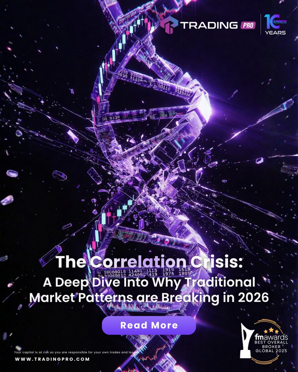 𝐓𝐡𝐞 𝐌𝐚𝐫𝐤𝐞𝐭’𝐬 𝐂𝐨𝐝𝐞 𝐈𝐬 𝐁𝐫𝐨𝐤𝐞𝐧 🧬💥

Old correlations are failing in 2026. 

The definitive deep dive into why these patterns are collapsing is now live. 🦾🛡️

tradingpromarketing.com/TheCorrelation…

#TradingPRO #Trading2026 #CorrelationCrisis #MarketUpdate #TradingTips