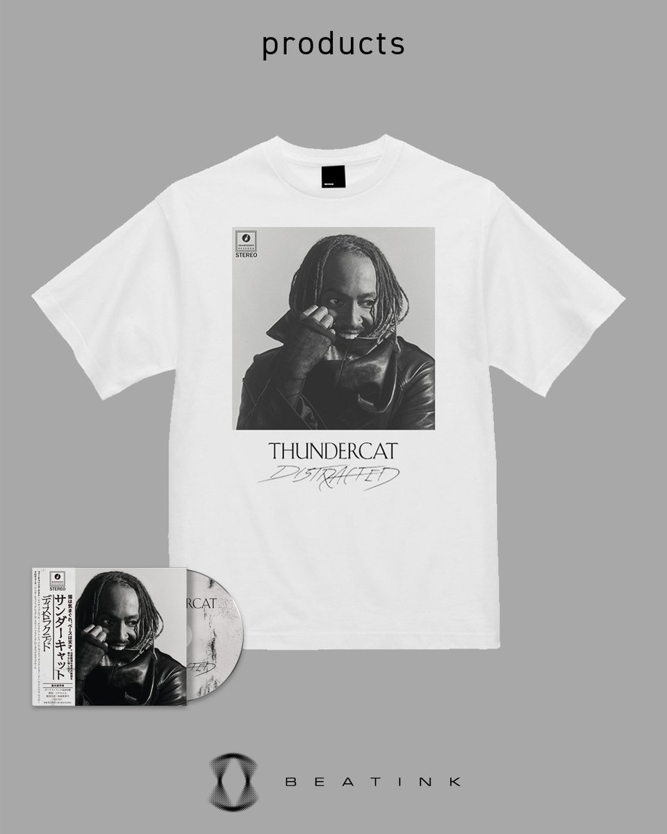 beatink_jp's tweet image. ✷ Thundercat / サンダーキャット、6年ぶりとなる待望のニュー・アルバム『Distracted』がリリース！ 
アルバム購入者先着特典：アクリルスタンド