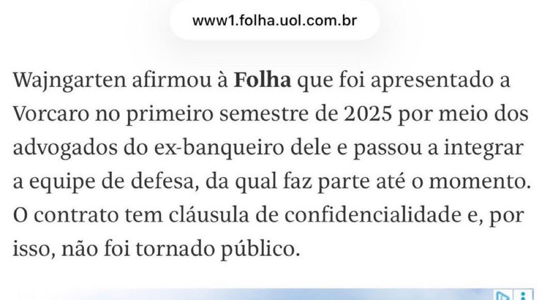 Fabio Wajngarten tweet media