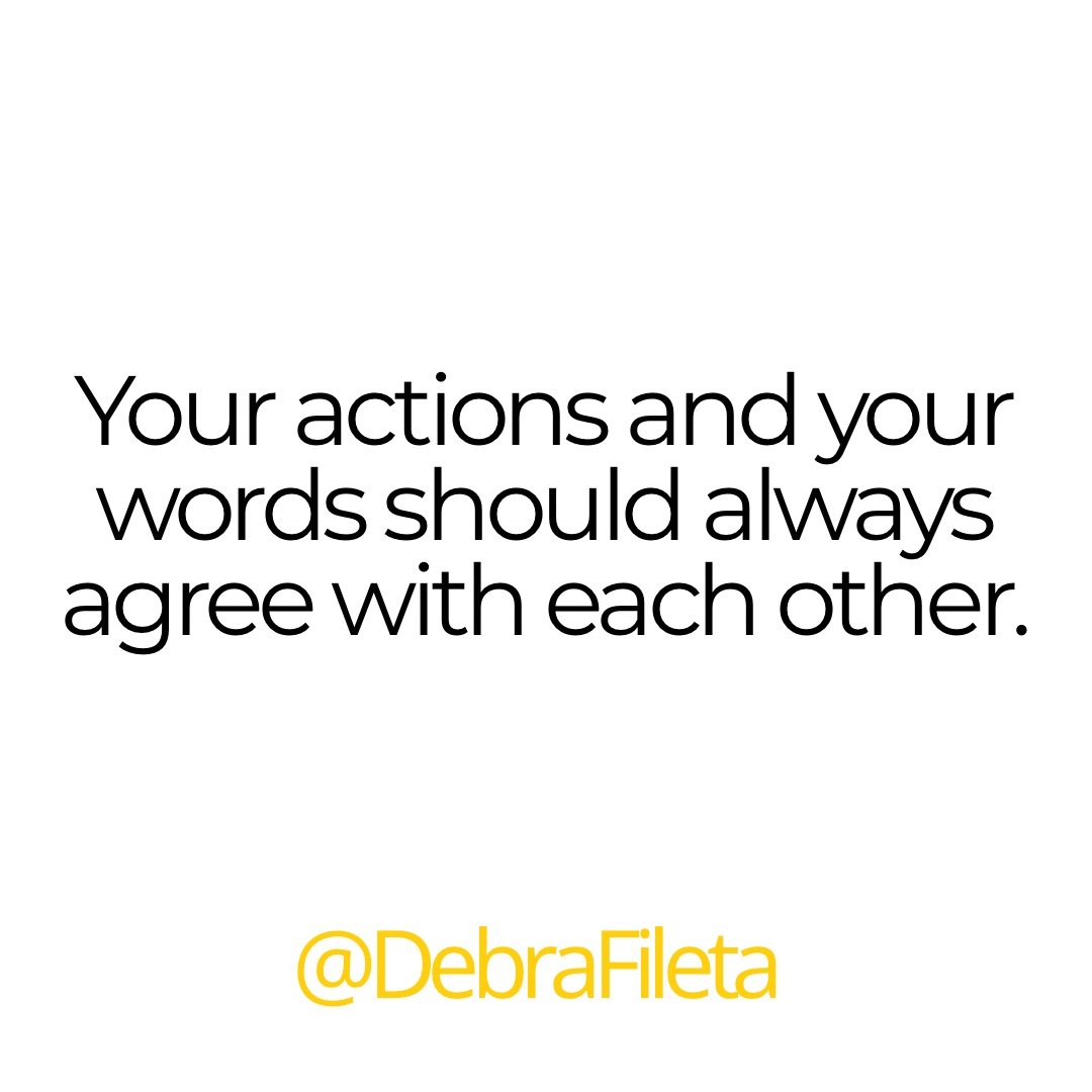 DebraFileta's tweet photo. Say what you mean and mean what you say. https://t.co/mnGY8t8hqh