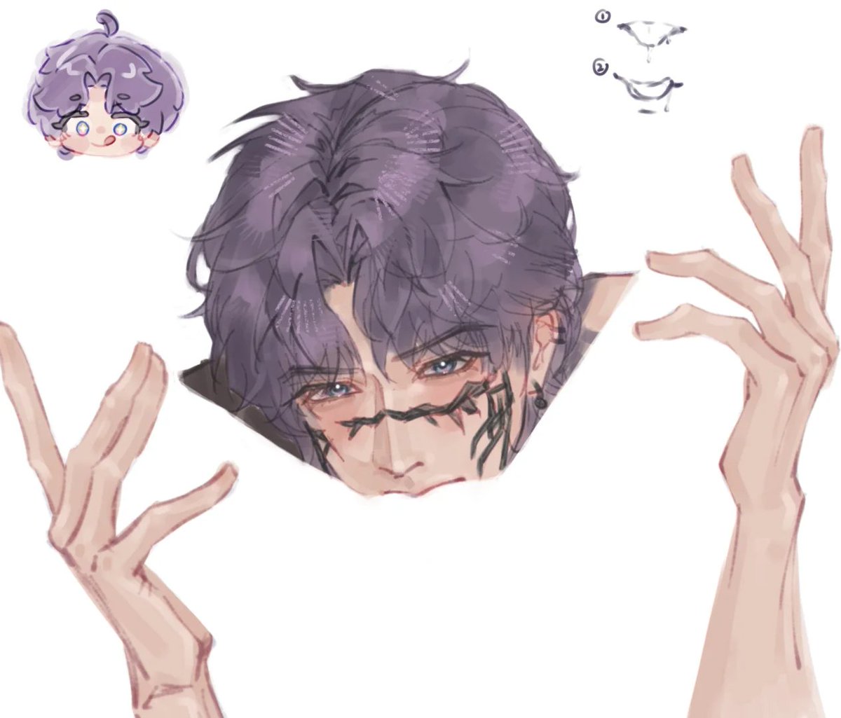 아침 먹어~ 

©️Tulia
#러브앤딥스페이스 #기욱 #LoveandDeepspace #Rafayel