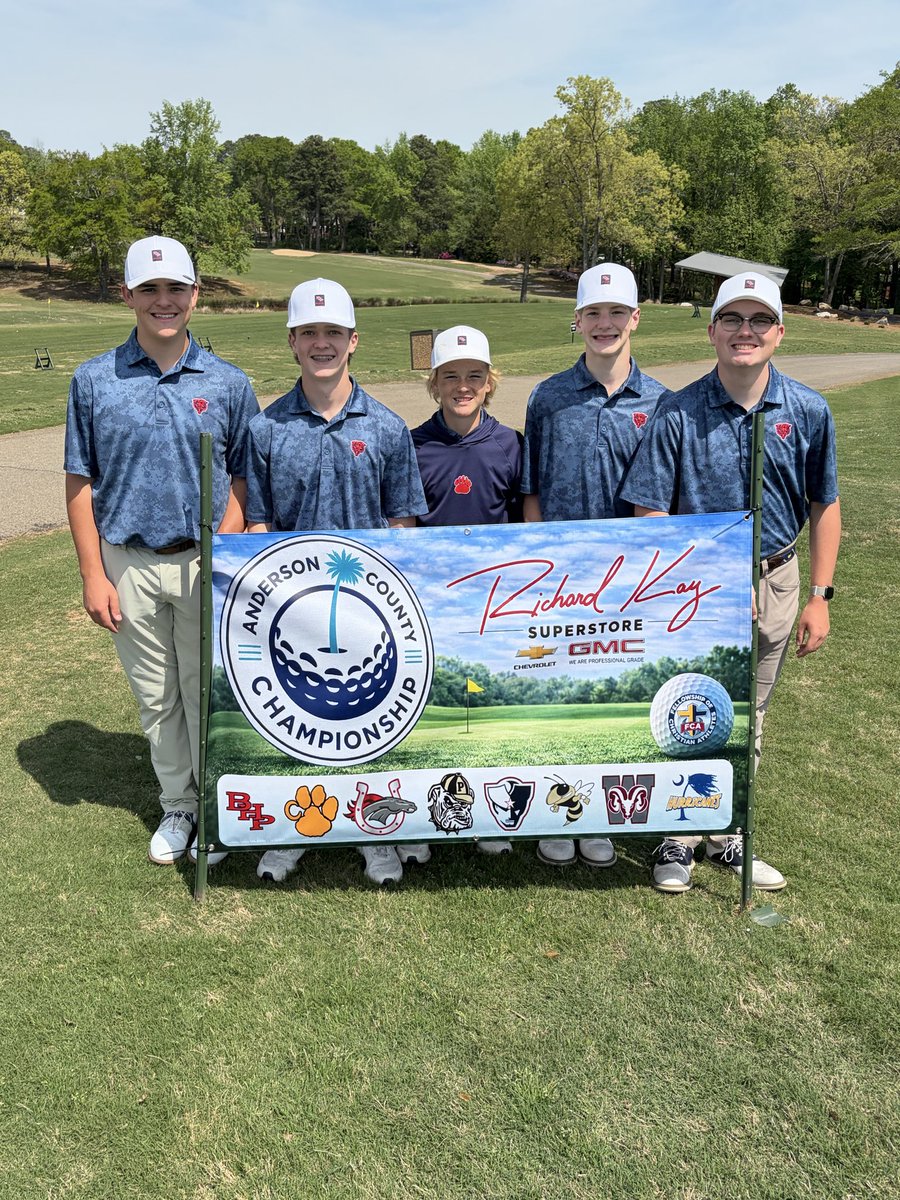 BhpGolf's tweet photo. The Bears competed in the Anderson County Championship at Cobbs Glenn CC with a team score of 340. Lowest scorer was Sullin Branyon (81). https://t.co/ewojltcHmX