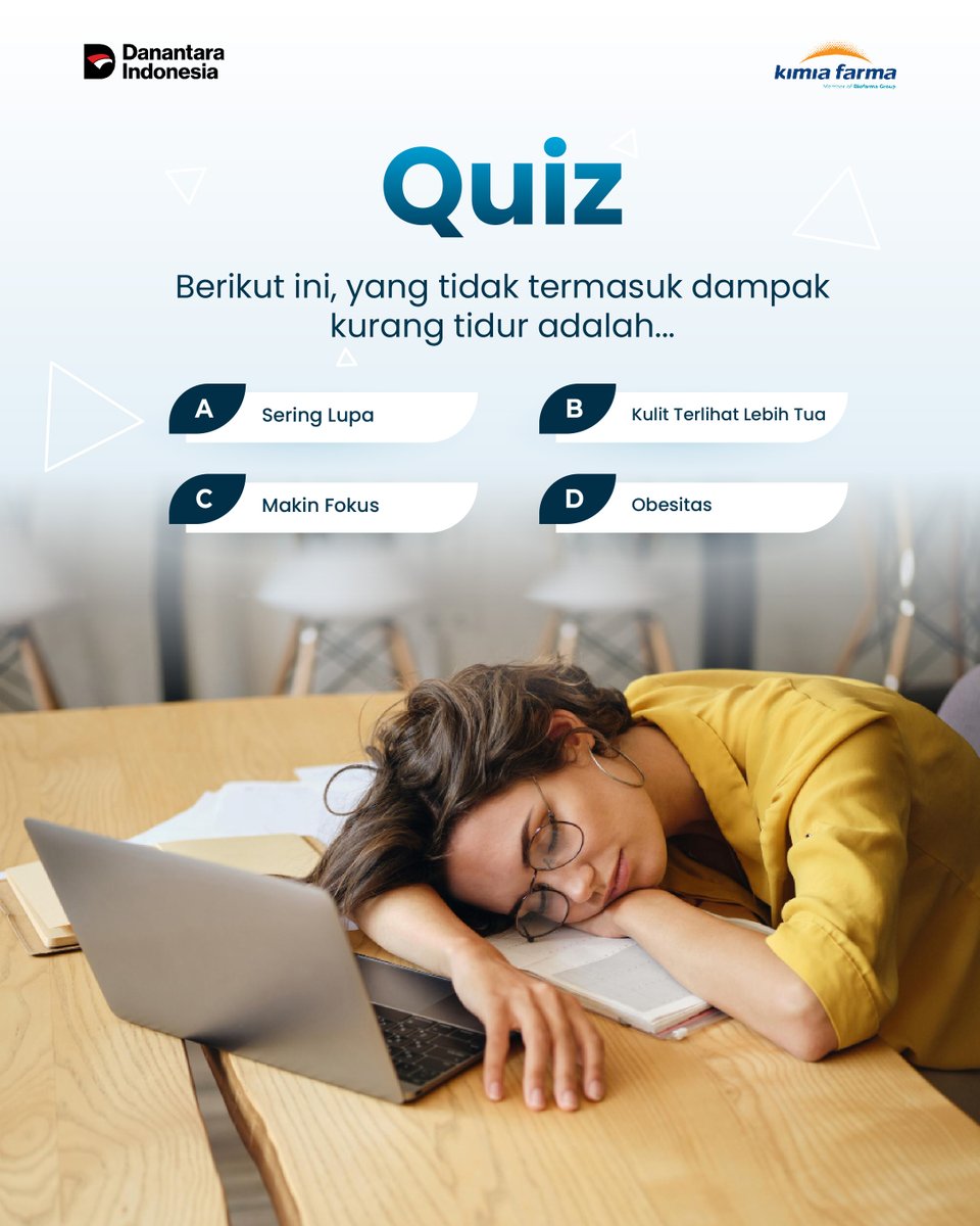 kimiafarmaind's tweet photo. JUM’AT WAKTUNYA QUIZ

Yuk #SahabatKaef ikutan quiznya🥳🙌

Caranya gampang lohhh✨️✨️

Follow X @kimiafarmaind dan jawab pertanyaan di bawah lalu jawab dan tag 5 temanmu untuk ikutan quiz ini juga https://t.co/K4P5ZkGRLi