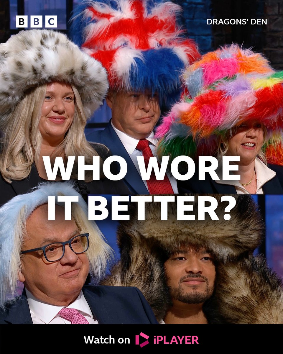 BBCDragonsDen's tweet photo. The Dragons' have never looked better 🤩

#DragonsDen #JennaMeek #DeborahMeaden #StevenBartlett #PeterJones #ToukerSuleyman 

The Dragons will be back on your screens with BRAND NEW episodes later in the year… until then you can catch all episodes on BBC iPlayer now. https://t.co/Cl8jzjBqsR
