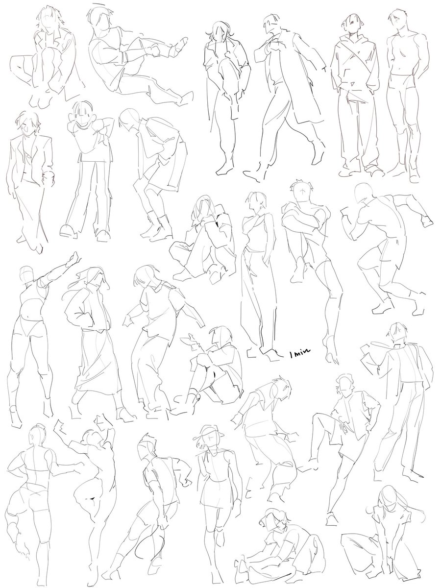 wings_4031's tweet image. #Study
1분
주어진 시간이 짧을수록 동세에 집중해야하는데
자꾸 정확하게 그릴려고 해서 슬프다🥲