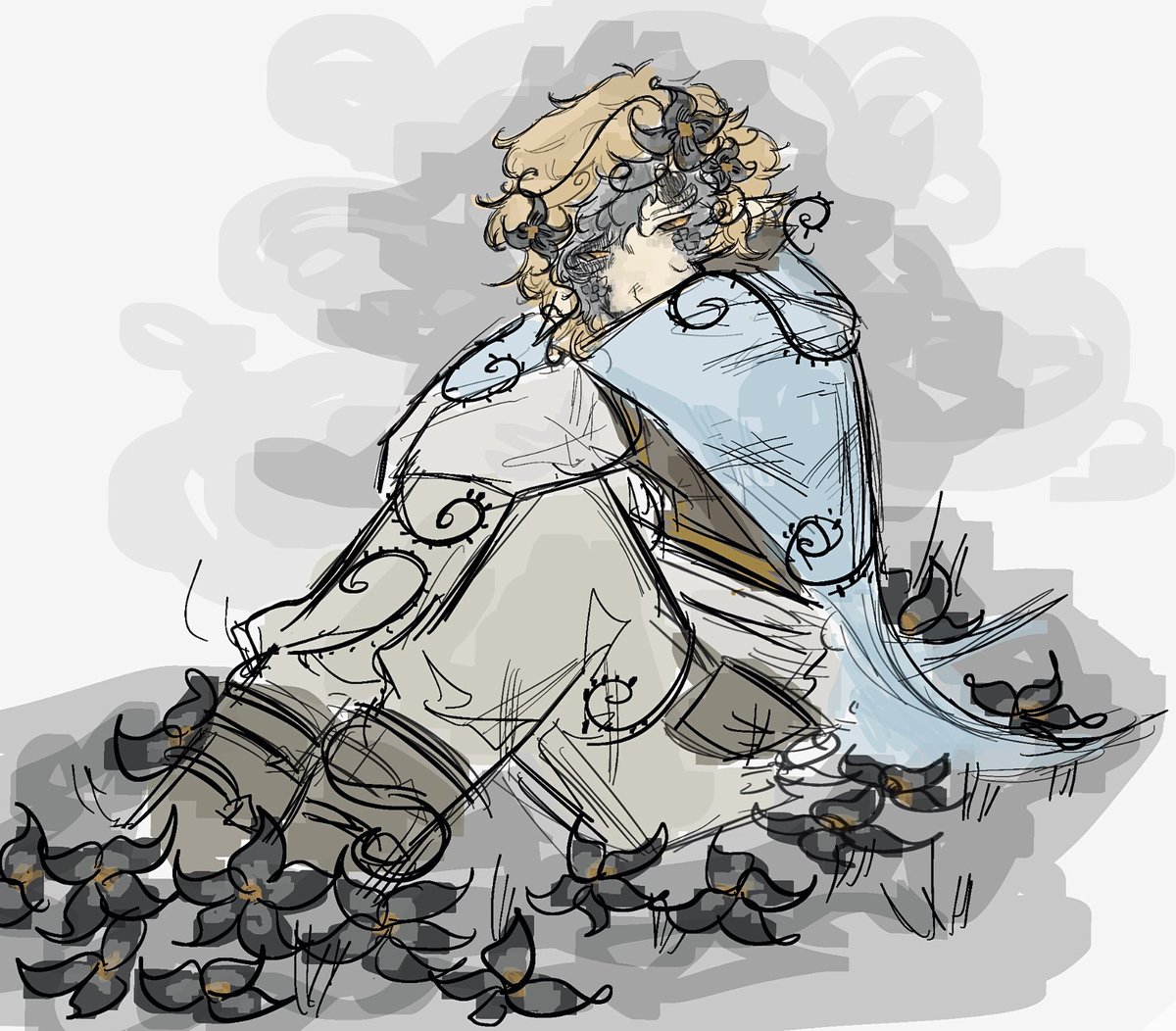 Now we need a creaking version of every cast member #Smajorfanart #BannerfallSMP
