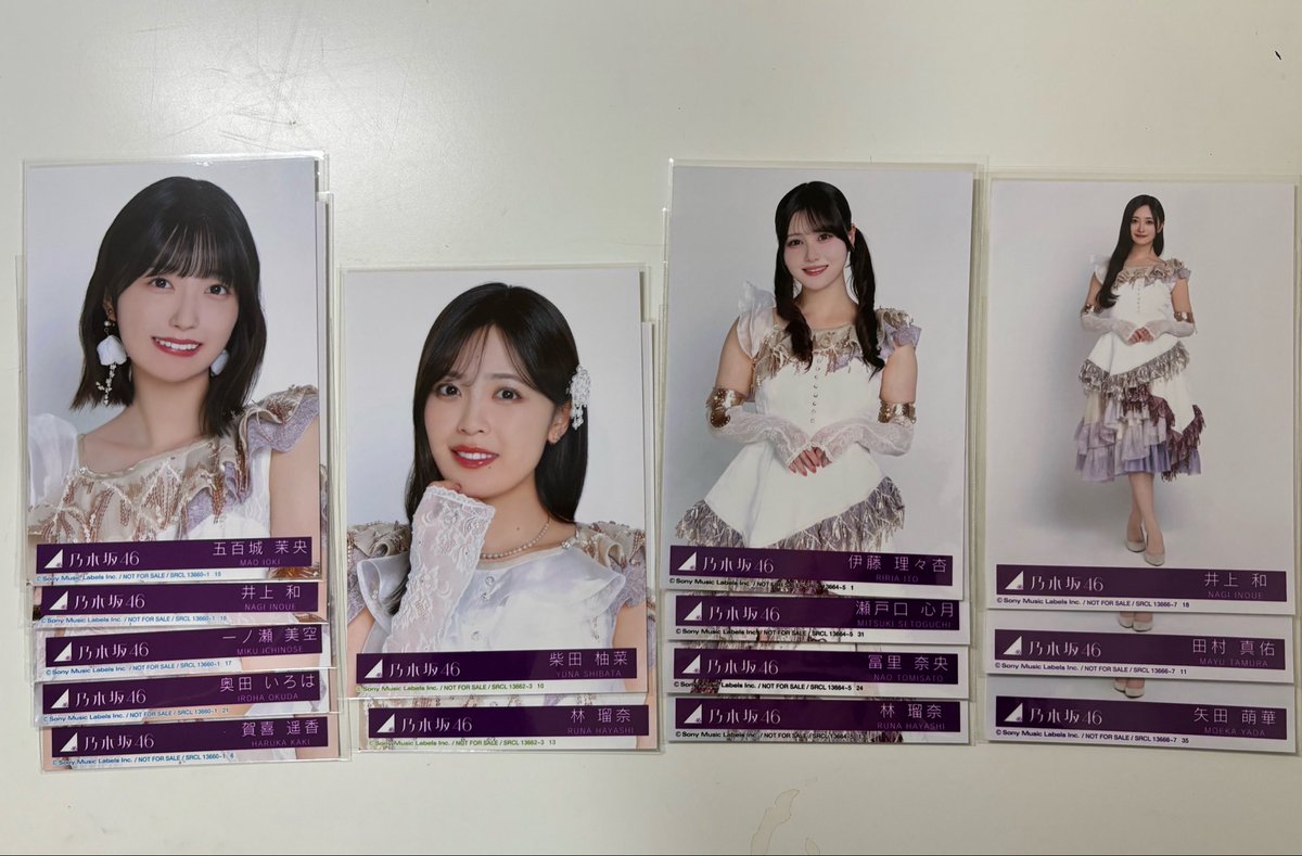 ob559v's tweet photo. 乃木坂46 封入 トレ 生写真 41 最駆け

【求】池田 BC (優先)
         田村B 
【譲】下の画像

お気軽にお声掛けください。
リアミ京都or郵送📮 https://t.co/TZw5hjNrDM