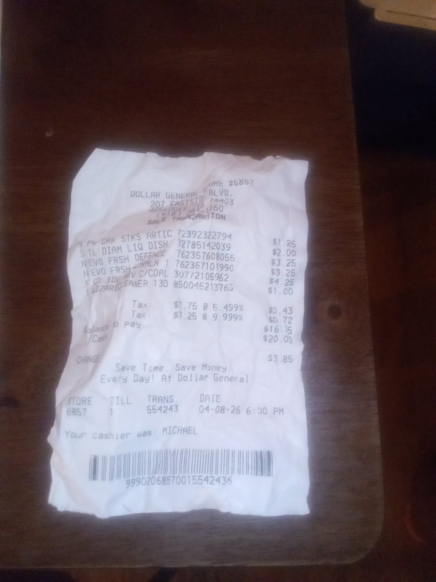 bluerizzle_brad's tweet image. I went to #DollarGeneral earlier today