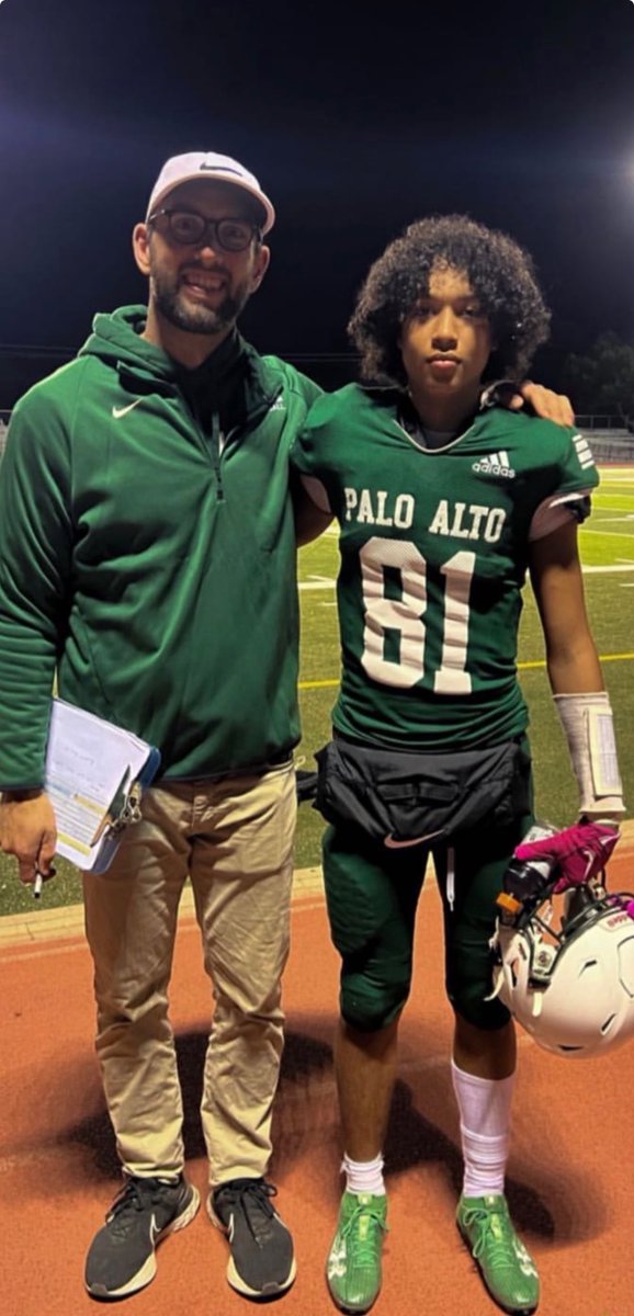 AdamMaldonado_'s tweet photo. Grateful for the opportunity to attend @StanfordFball practice this morning. 🔴 ⚪️

Great seeing Coach Luck again, can’t help but think back to freshman year at PALY and all I learned from him!🫡

Just getting started and looking forward to senior year! 🌲🌲 @stanfballupdate https://t.co/UBb7oVVHwo
