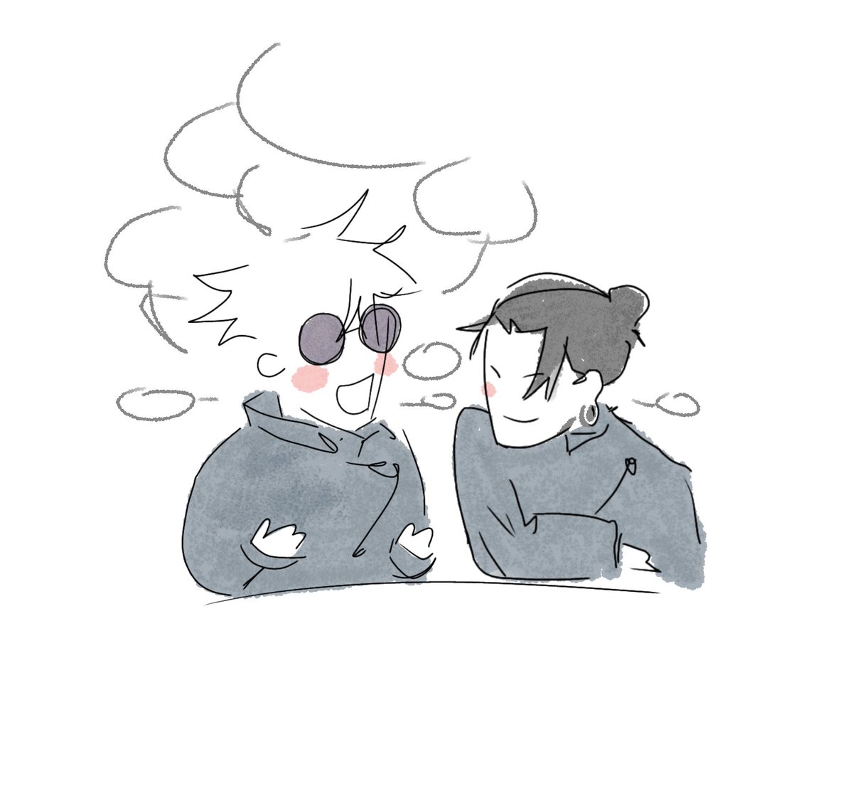 c_3dlo's tweet photo. gojo is teaching geto how to say sixseven

#stsg #五夏 https://t.co/v1375JkSSN