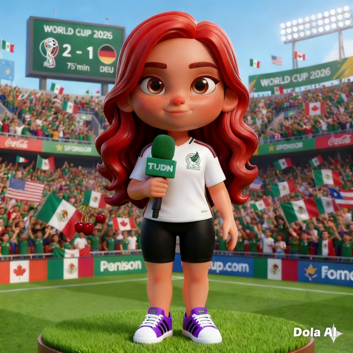 El mundial se vive mejor con 
TU NOVIA DEL MUNDIAL #daniamendez