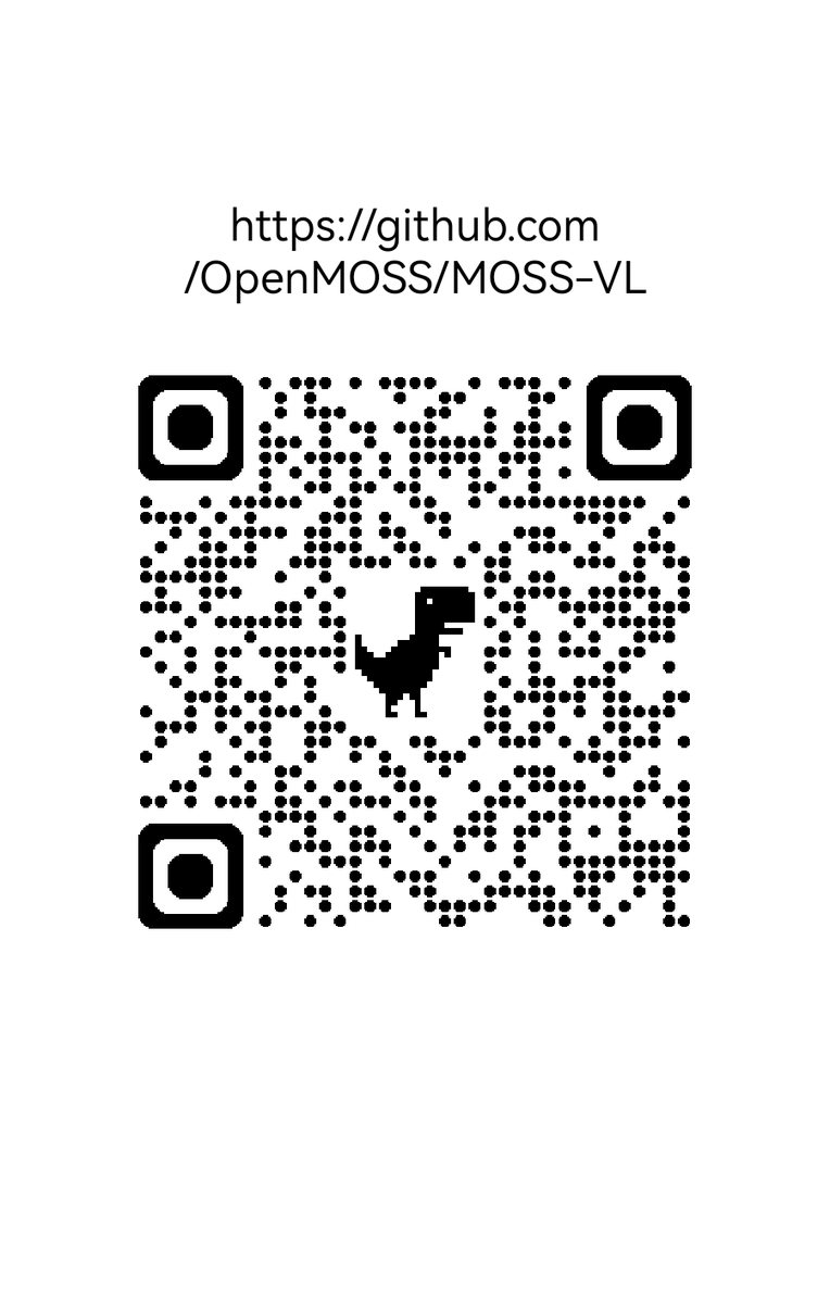 xpqiu's tweet photo. MOSS-VL is the core multimodal model series within the OpenMOSS ecosystem, dedicated to advancing visual understanding. To tackle the inherent complexities of video comprehension, our roadmap pursues a systematic scaling strategy along three key dimensions: https://t.co/BUtxe6ejT2