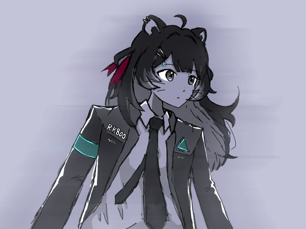 xuN813's tweet photo. Raki as RK800 from Detroit: Become Human
#Rakillust https://t.co/0zDuWSPG3I