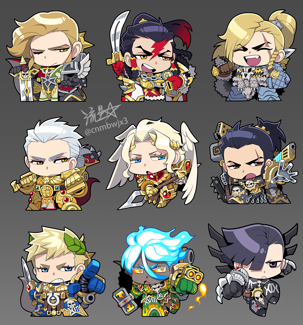 ♀️Chibis #Warhammer #warhammer40k