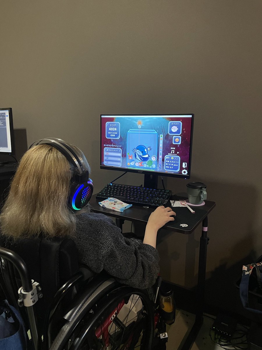 onegamesuzuka's tweet photo. ONEGAME鈴鹿です🤩
本日、動画編集やゲームをプレイされている方が多かったです🎮👾🤙
少しでも興味がありましたらDMお願いします😊🙇‍♀️
#onegame鈴鹿　#b型就労支援　#fps #動画編集 https://t.co/w2LT2WAtsL