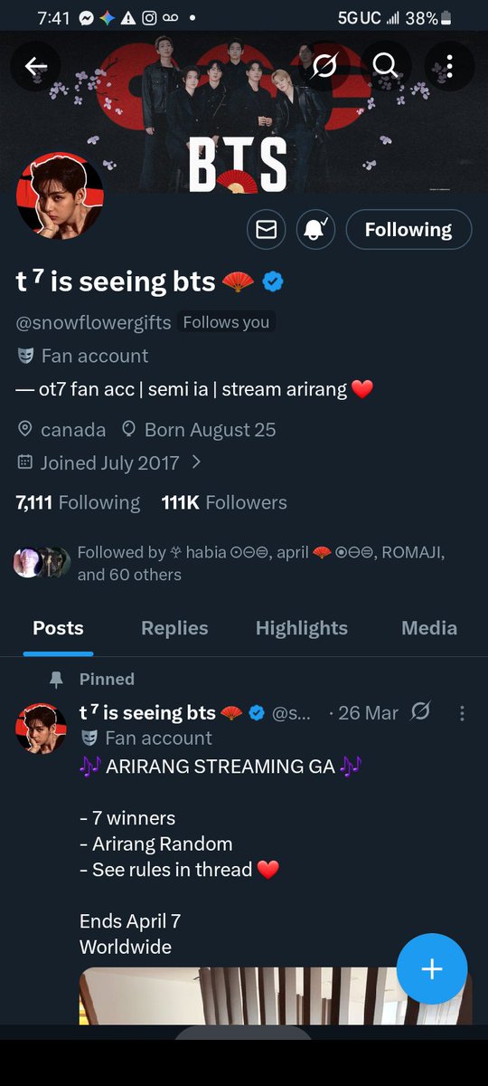 Yoongi ⊙⊝⊜ is seeing bts tweet media