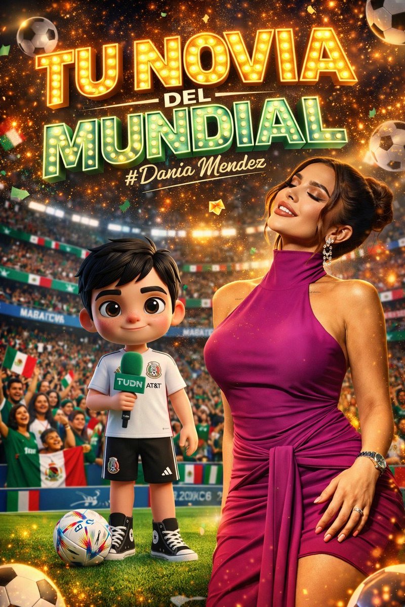 Una pasión, mil banderas 

TU NOVIA DEL MUNDIAL 
#daniamendez
