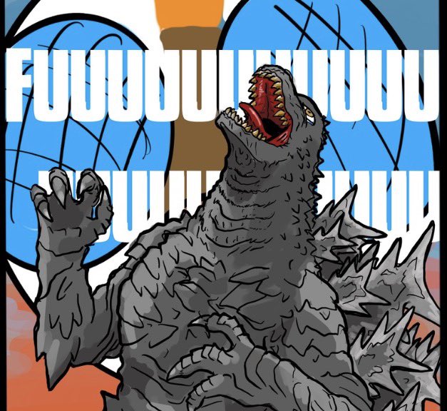 Necro Godzilla tweet media