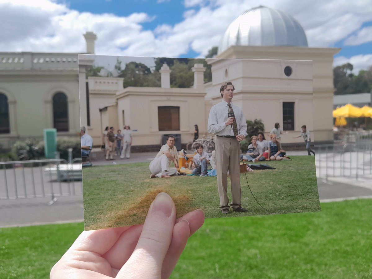 newsatsix1986's tweet image. It was truly impressive standing in front of the Melbourne Observatory; where key scenes from S01E02 of #TheNewsreader were filmed!

Come learn about Melbourne’s old home of astronomy in today’s installation of #TheNewsreaderOnLocation! 💙🌟📡

instagram.com/p/DW5N53XEqOY/…