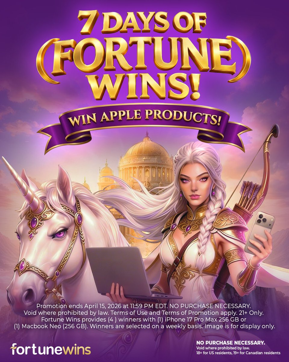 @FortuneWinsOfficial tweet media