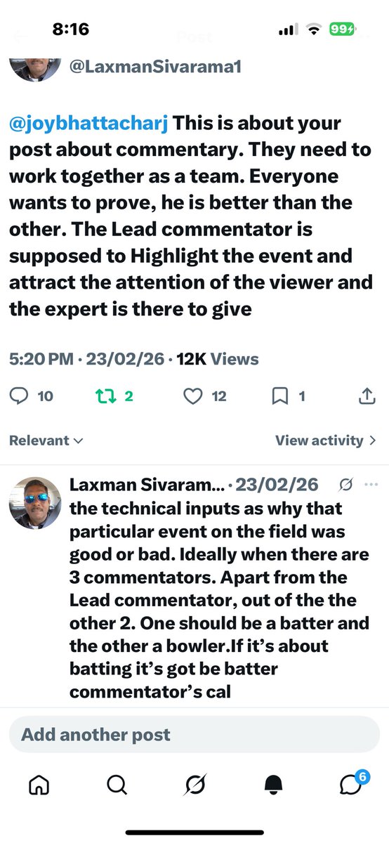 Laxman Sivaramakrishnan tweet media