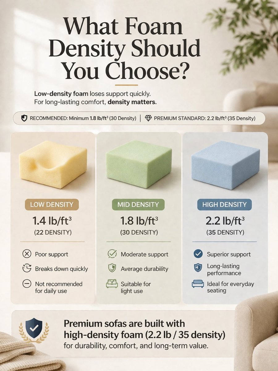 ferozziusa's tweet image. Why FEROZZI?
3 Questions. 3 Answers. Real Quality.

Not all furniture is built the same.
At Ferozzi, every detail is designed for comfort, durability, and long-term value.
#FerozziFurniture #AtlantaFurniture #ModernLivingRoom #LuxuryFurnitureUSA #SofaQuality