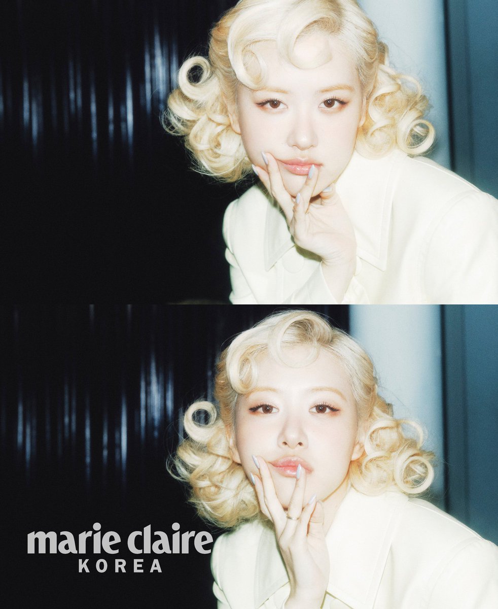 TheePopCore's tweet photo. ROSÉ is serving class and glamour in new photos for Marie Claire Korea. https://t.co/t7916kHRQB