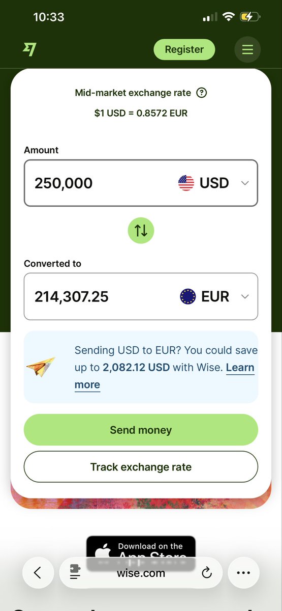So I did a real calculation using my updated Keeta Route Engine with live FX vs Wise

The calculator tool they show you gives inaccurate numbers  
take a look below  

So I made an account and logged in  

Completely different story  

Now you see the real fees  

Wire transfer