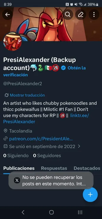 PresiAlexander🐬🐍🔞 tweet media