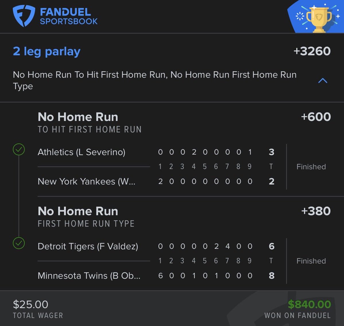 EdwardBets's tweet photo. @onlyparlays  man your to nasty 🔥 https://t.co/aT04KCQM24