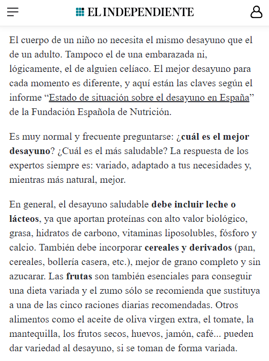 calotonterias's tweet photo. La Fundación Española de Nutrición dice que el desayuno por narices debe incluir pan, bollería, zumo, leche... y que el del adulto debe ser distinto al del niño.
 
Todo falso, pero quizás tenga que ver con que es una asociación sanitaria formada por Nestlé, Idilia, Puleva, CocaCola, Danone, McDonalds..