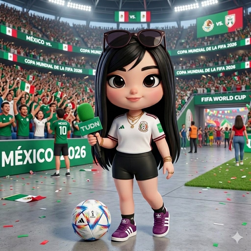 Equipo listo para triunfar 

TU NOVIA DEL MUNDIAL 
#daniamendez
