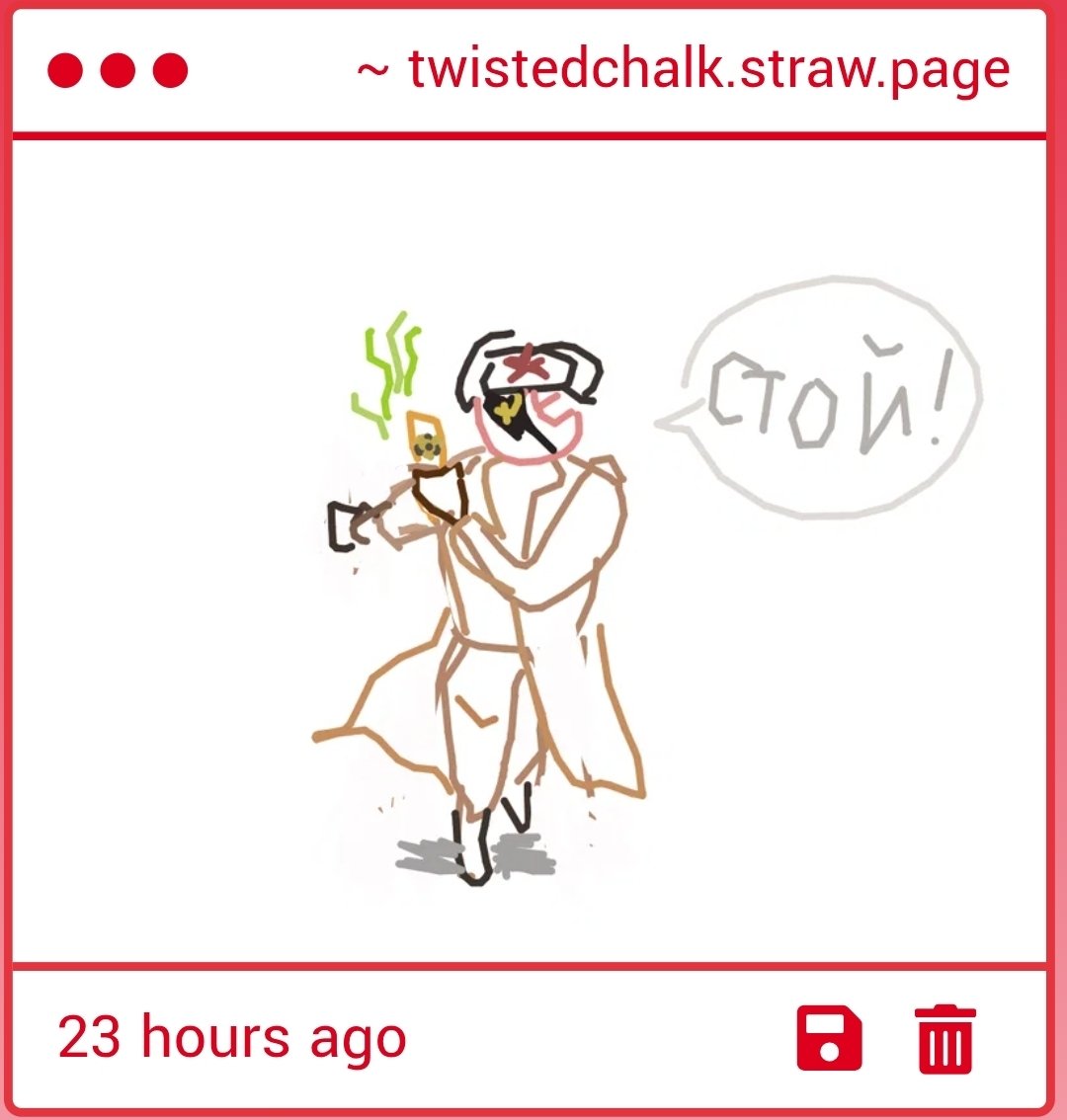 Chalk - #1 Sovietreich Shipper tweet media