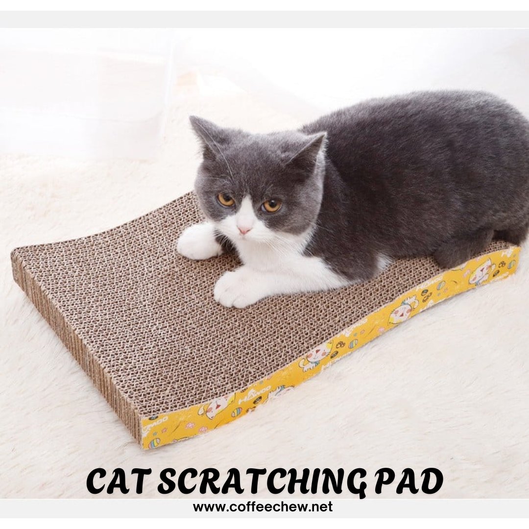 coffeechewHL's tweet image. 🐾 Cat Scratching Pad
Give your cat the perfect place to scratch, stretch, and relax — without destroying your furniture.
Our Cat Scratching Pad is crafted with durable materials that satisfy your cat’s natural instincts while keeping your home safe and stylish.
#CatScratcher