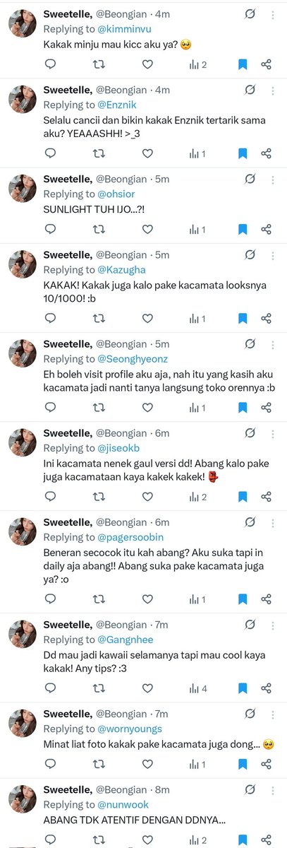 Sweetelle, tweet media