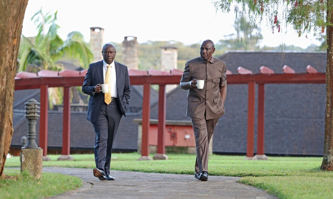KenyaWebTV's tweet photo. Good morning. It's TEA time while we walk because 1 + 1 = 2. https://t.co/ImPTPAOkkH