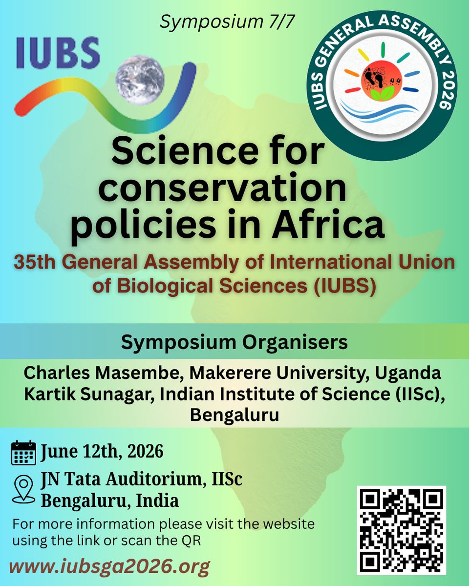 IUBS: Unifying Biology through diversity tweet media