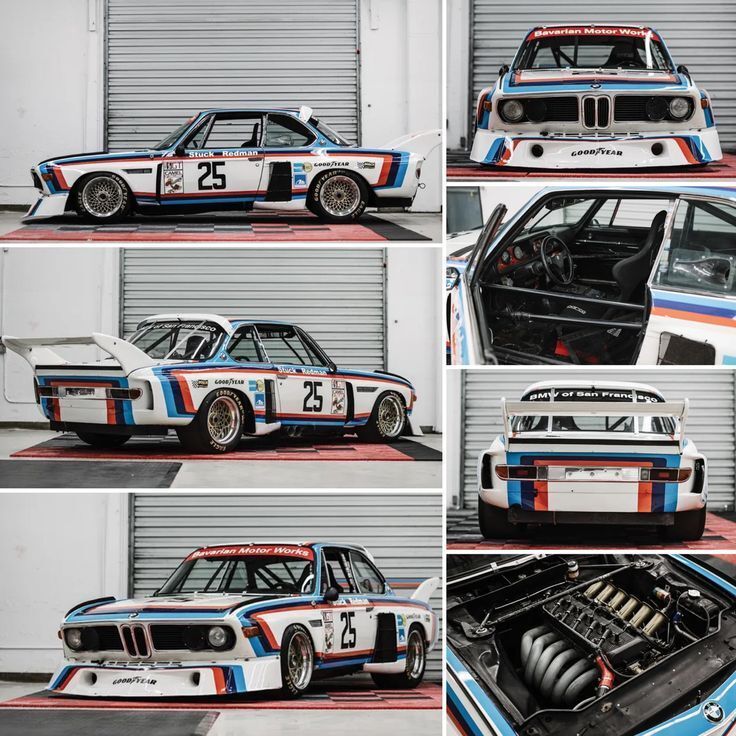 Retromania4ever's tweet photo. 🇩🇪 1974 #BMW 3.5 CSL IMSA. 
Fitted with a 3.5-liter inline-six engine. https://t.co/cCz0ejExn5