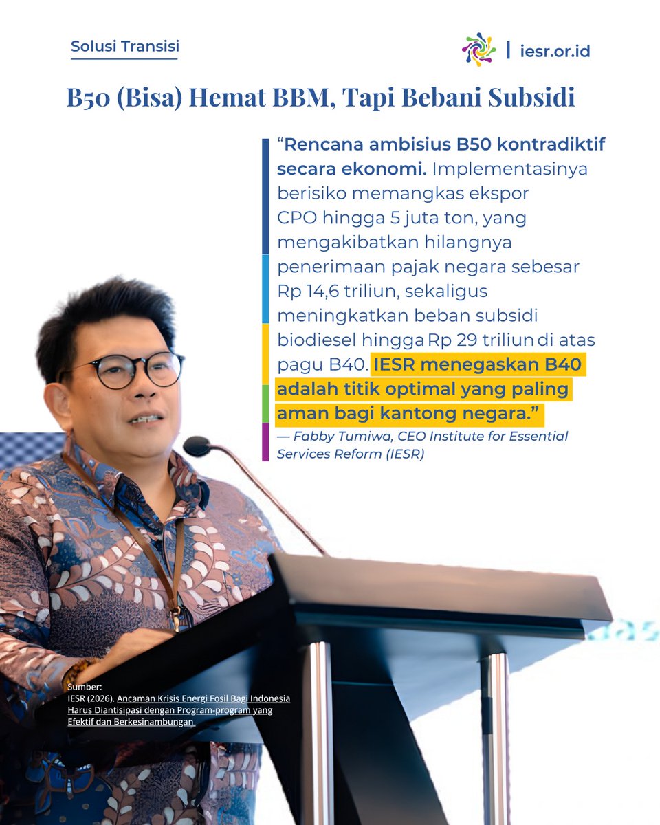 Institute for Essential Services Reform tweet media