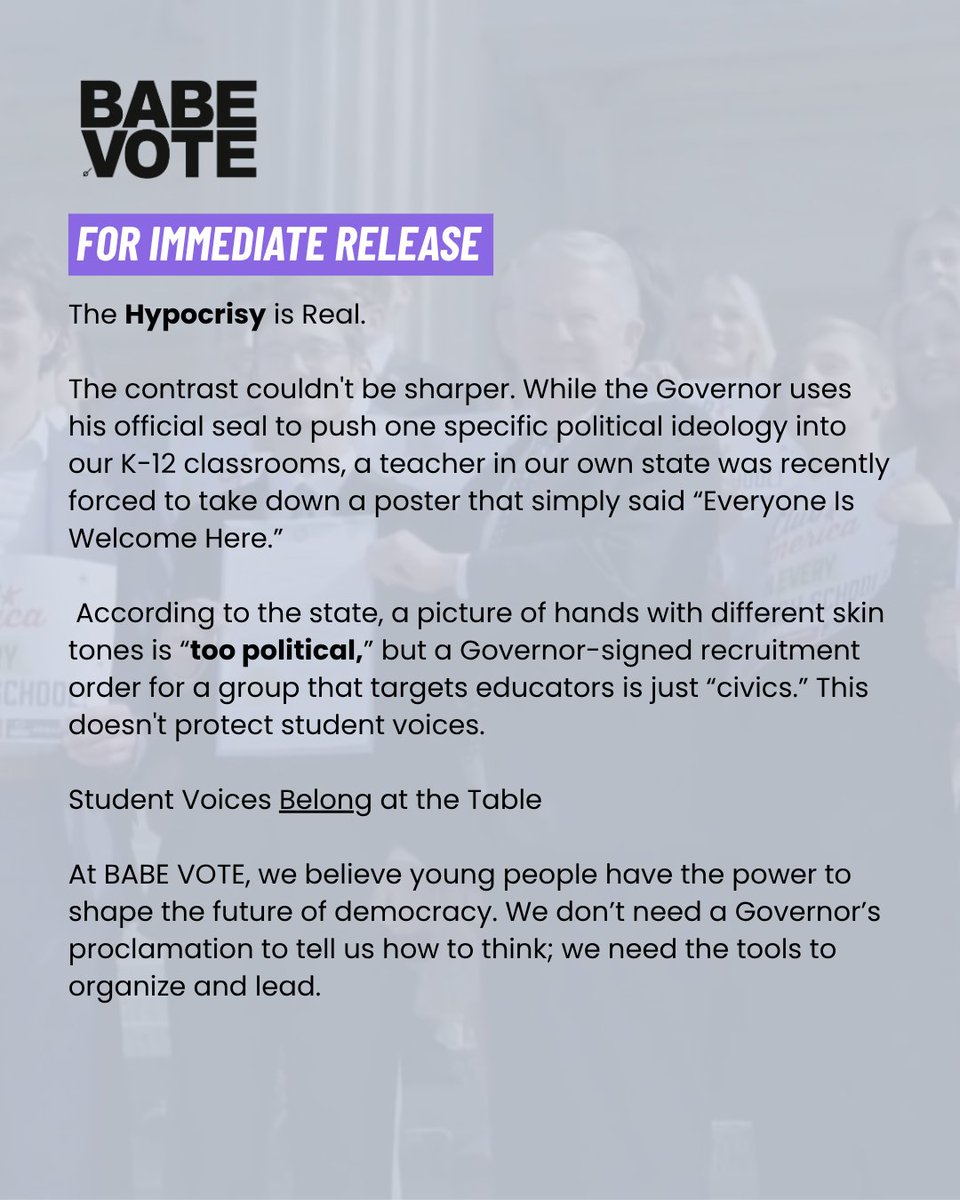 BABE VOTE tweet media