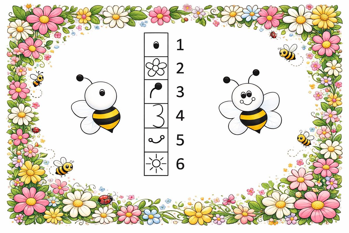 KidsMaths_OZ's tweet image. 🐝 Raha wants to complete the bee by matching it with the model on the right!

She needs to earn points to unlock each missing part…  
🤔 Can you figure out how many points she needs to win to finish the bee?

Drop your answer in the comments ! 👇

#MathPuzzle #KidsLearning