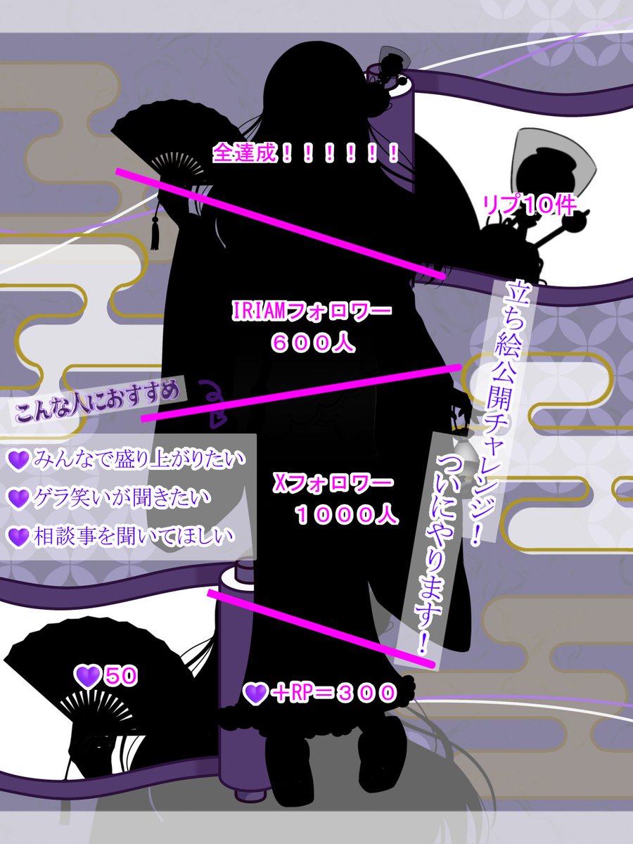 紫祭まつり@立ち絵公開チャレンジなう! tweet media