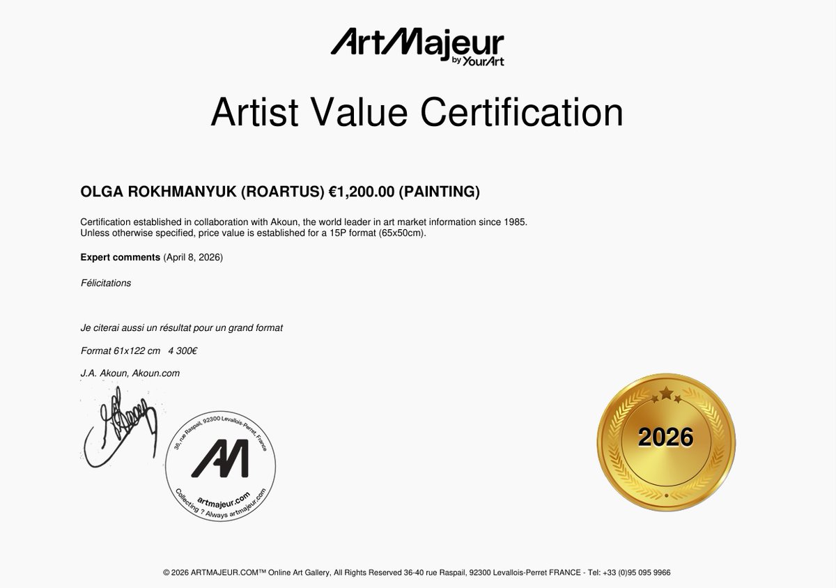 Olga Rokhmanyuk | ROArtUS tweet media