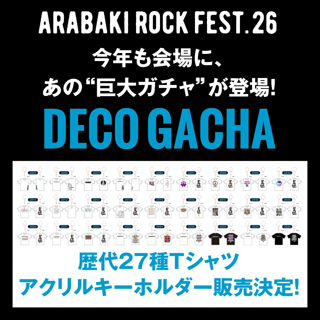 ━━━━*＼今年も登場！／*━━━━ 🎡 DEKO GACHA 🎡 歴代27種T