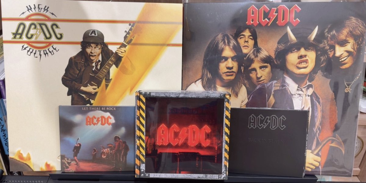 Chika_L912's tweet photo. My AC/DC Collection https://t.co/SzKbcq7jmO