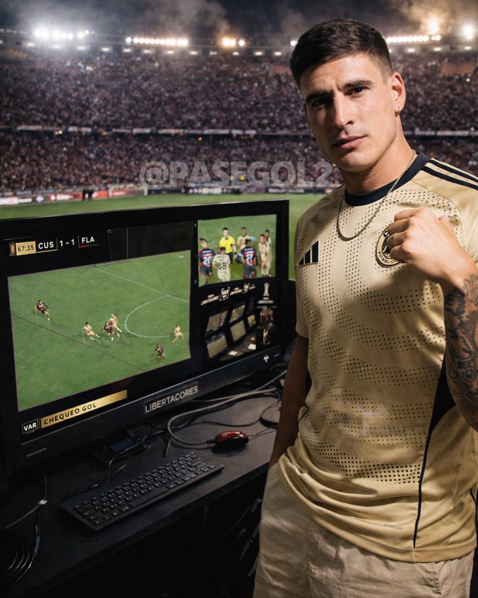 𝗡𝗢𝗦 𝗥𝗢𝗕𝗔𝗥𝗢𝗡 🤬 Miren por lo que le anularon el empate de Cusco F.C. sobre Flamengo 🇧🇷 en Conmebol Libertadores. Un OFF SIDE que deja MUCHÍSIMAS dudas…
